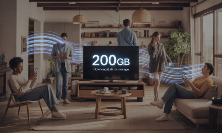 découvrez combien de temps 200 go d'internet peuvent durer selon votre consommation : streaming, navigation, jeux en ligne et plus, pour mieux gérer votre forfait mobile.