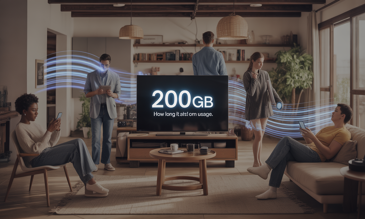 découvrez combien de temps 200 go d'internet peuvent durer selon votre consommation : streaming, navigation, jeux en ligne et plus, pour mieux gérer votre forfait mobile.